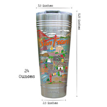 Load image into Gallery viewer, San Francisco Thermal Tumbler (Set of 4) - PREORDER Thermal Tumbler catstudio
