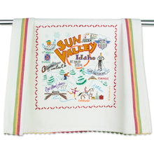 Load image into Gallery viewer, Ski Sun Valley Dish Towel - catstudio 
