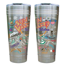Load image into Gallery viewer, Ski Sun Valley Thermal Tumbler (Set of 4) - PREORDER Thermal Tumbler catstudio
