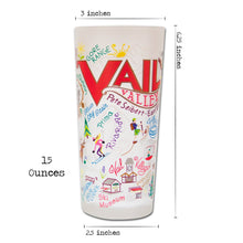 Load image into Gallery viewer, Ski Vail Drinking Glass - catstudio
