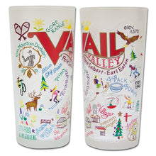 Load image into Gallery viewer, Ski Vail Drinking Glass - catstudio 
