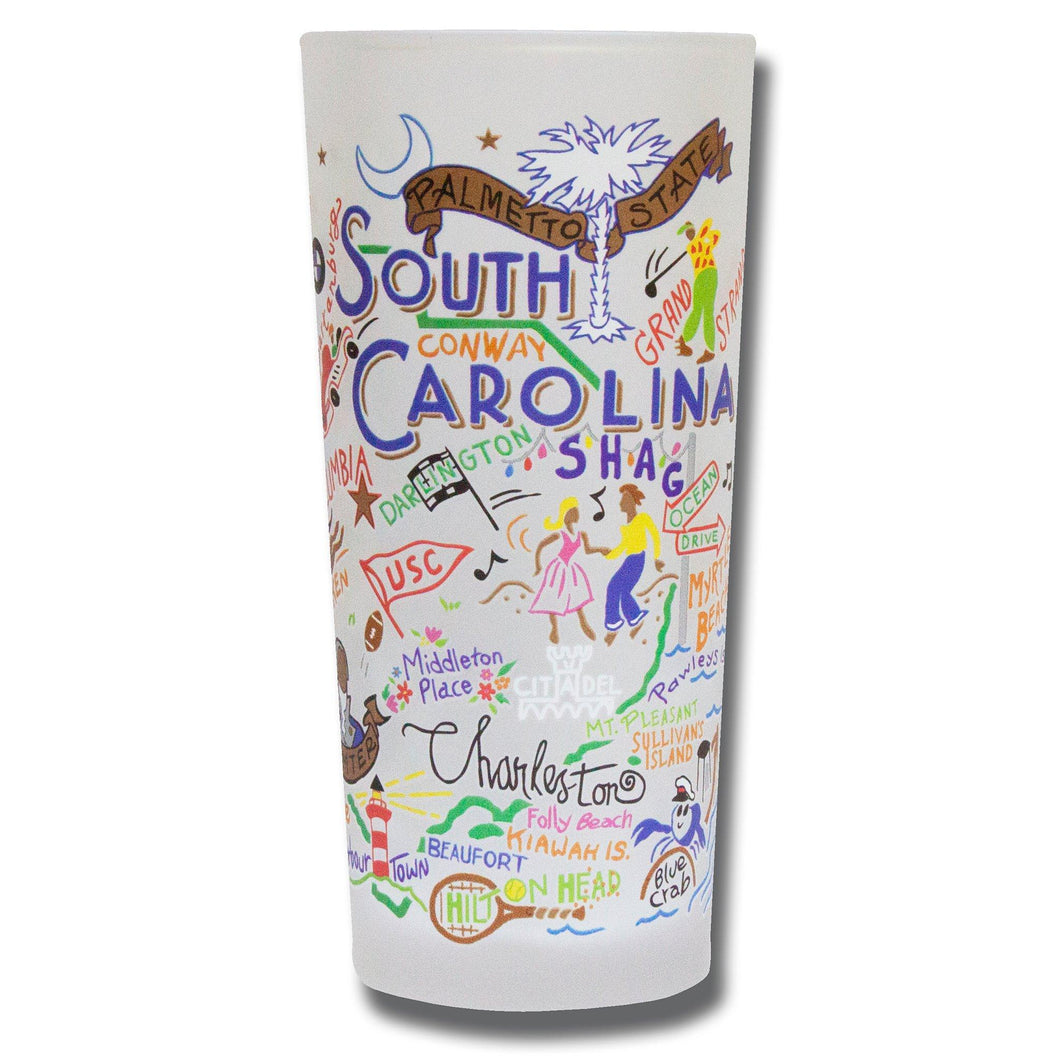 South Carolina Drinking Glass - catstudio 