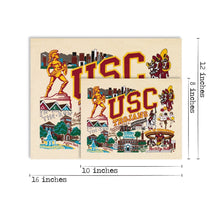 Load image into Gallery viewer, Southern California, University of (USC) Collegiate Fine Art Print - catstudio 
