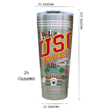 Load image into Gallery viewer, Southern California, University of (USC) Collegiate Thermal Tumbler (Set of 4) - PREORDER Thermal Tumbler catstudio 
