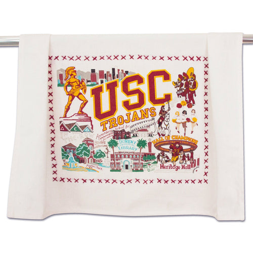 Southern California, University of (USC) Collegiate Dish Towel - catstudio 