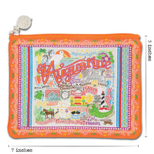 Load image into Gallery viewer, St Augustine Zip Pouch - Pattern - catstudio
