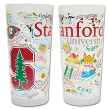 Load image into Gallery viewer, Stanford University Collegiate Drinking Glass - catstudio 
