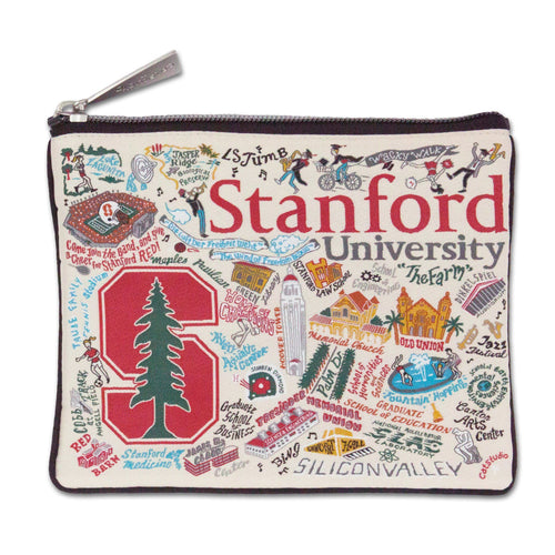Stanford University Collegiate Zip Pouch - catstudio