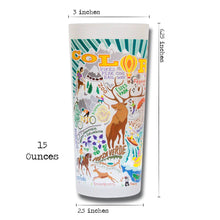 Load image into Gallery viewer, Summer Colorado Drinking Glass - catstudio 
