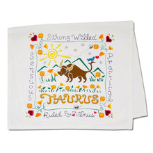 Load image into Gallery viewer, Taurus Astrology Dish Towel Dish Towel catstudio
