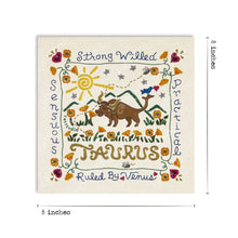 Load image into Gallery viewer, Taurus Astrology Fine Art Print Art Print catstudio
