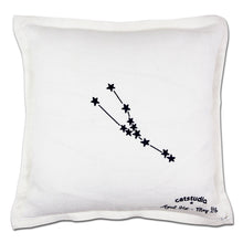 Load image into Gallery viewer, Taurus Astrology Hand-Embroidered Pillow - catstudio
