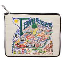 Load image into Gallery viewer, Tennessee Zip Pouch - Natural - catstudio
