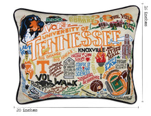 Load image into Gallery viewer, Tennessee, University of Collegiate Embroidered Pillow Pillow catstudio 
