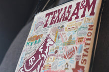 Load image into Gallery viewer, Texas A&amp;M University Collegiate Zip Pouch Pouch catstudio
