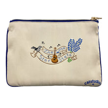 Load image into Gallery viewer, Texas Zip Pouch- Large Pouch catstudio 
