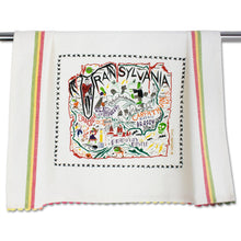 Load image into Gallery viewer, Transylvania Dish Towel - catstudio 
