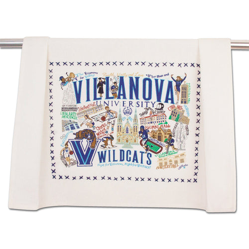 Villanova University Collegiate Dish Towel - catstudio 