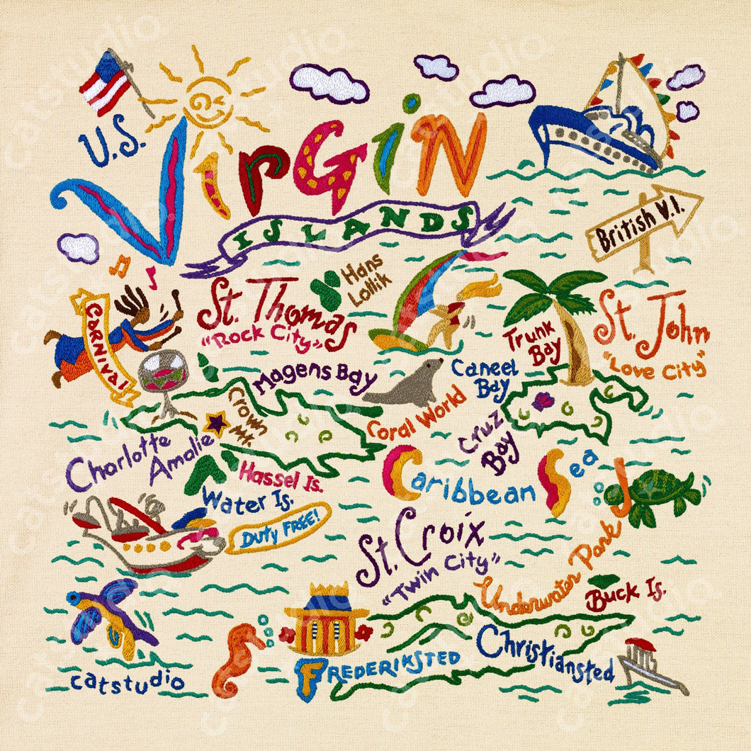 Virgin Islands Fine Art Print - catstudio