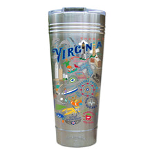 Load image into Gallery viewer, Virginia Beach Thermal Tumbler (Set of 4) - PREORDER Thermal Tumbler catstudio
