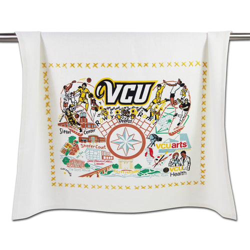 Virginia Commonwealth University (VCU) Collegiate Dish Towel - catstudio 