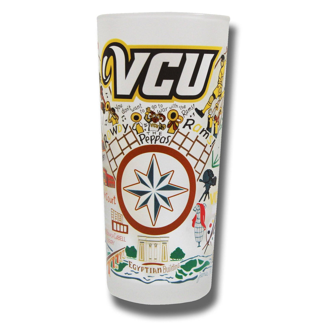 Virginia Commonwealth University (VCU) Collegiate Drinking Glass - Coming Soon! - catstudio 