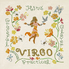Load image into Gallery viewer, Virgo Astrology Fine Art Print - catstudio
