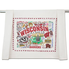 Load image into Gallery viewer, Wisconsin, University of Collegiate Dish Towel - catstudio 
