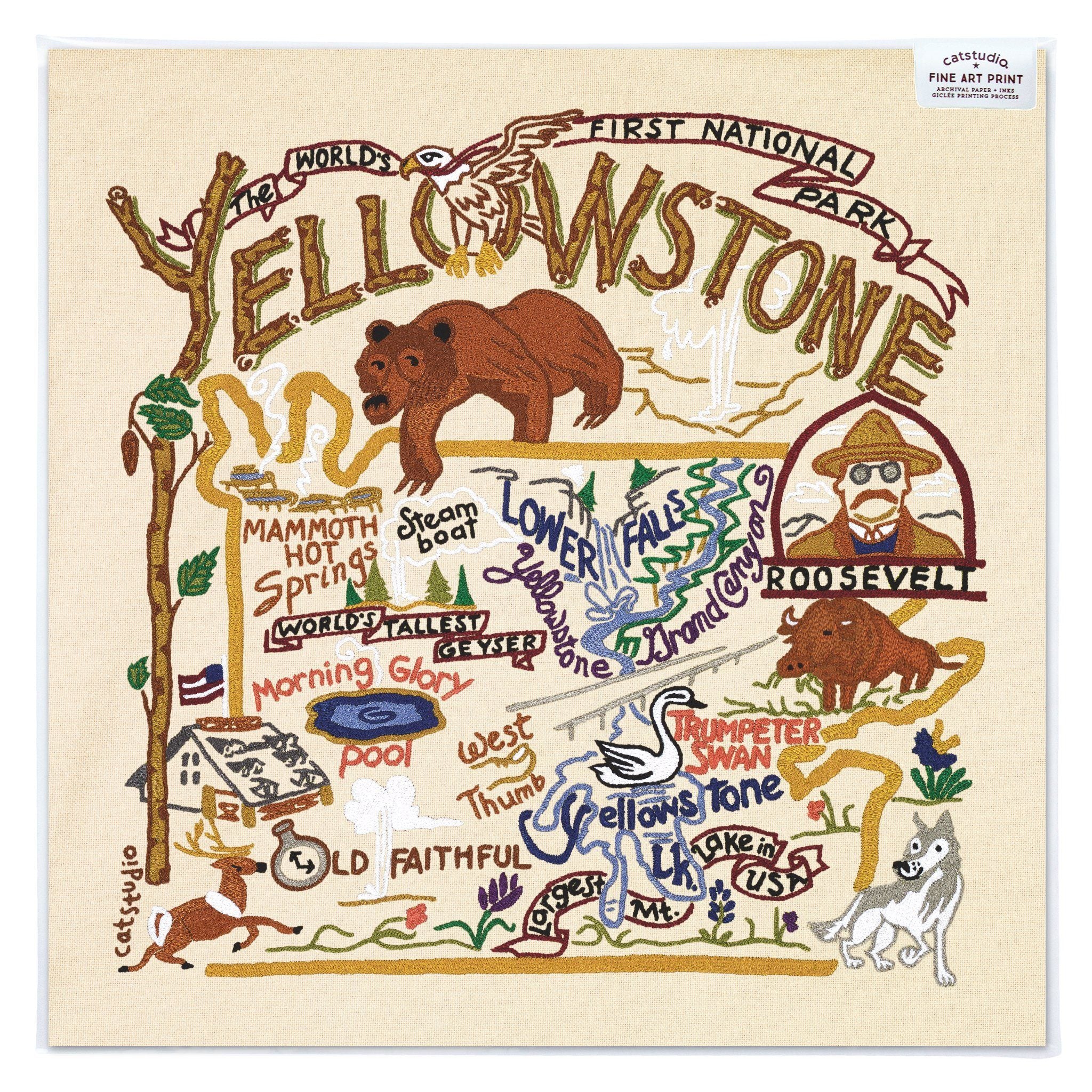 Yellowstone Fine Art Print | National Parks Collection by